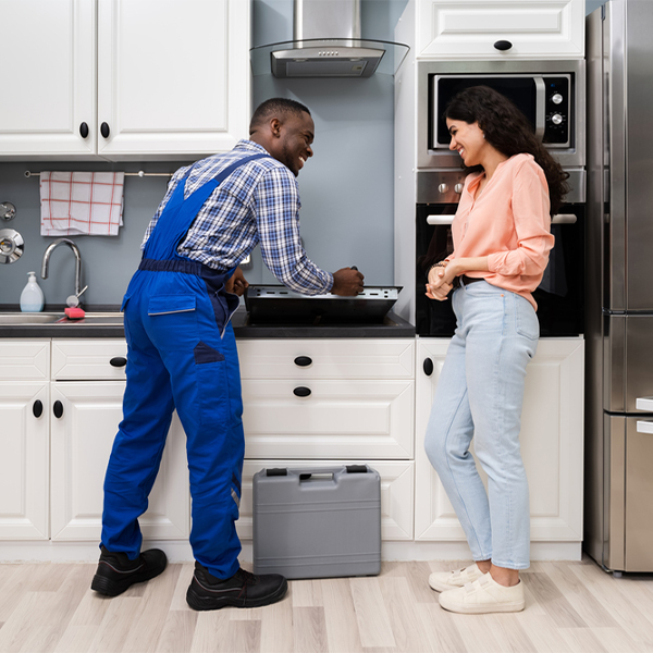 can you provide an estimate for cooktop repair before beginning any work in Perkins MO